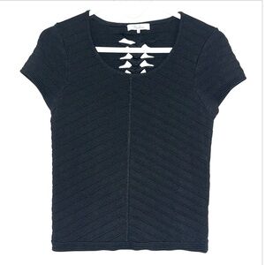 Parker Braid-Back Bandage Crop Top